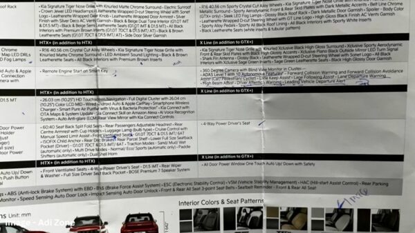 Kia Sonet 2024 rò rỉ thông số chính thức: Thêm làm mát ghế, màn hình 10,2 inch, đã có ADAS như Sportage- Ảnh 3. Kia Sonet 2024 rò rỉ thông số chính thức: Thêm làm mát ghế, màn hình 10,2 inch, đã có ADAS như Sportage- Ảnh 3.