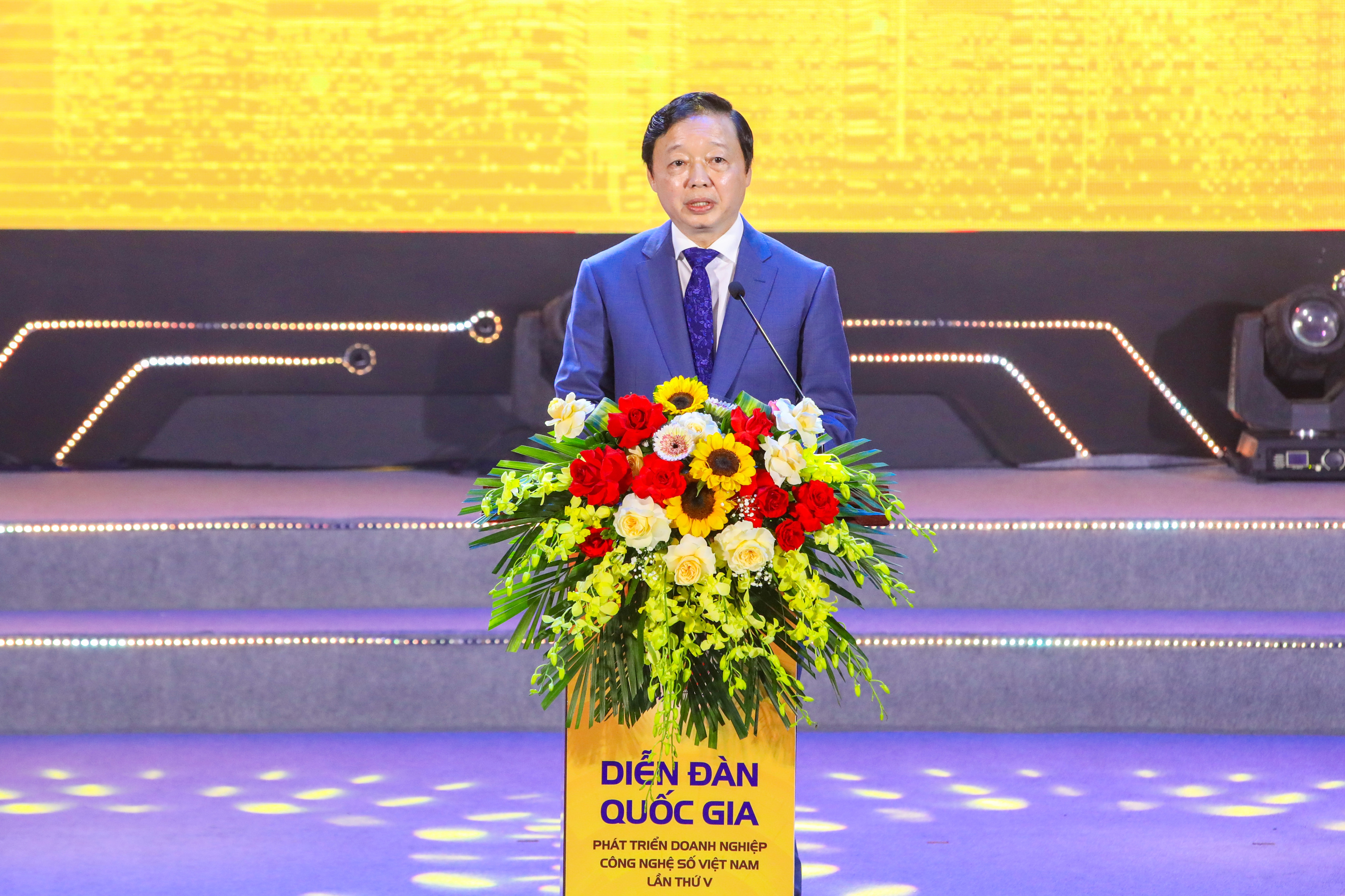 Phó Thủ tướng Chính phủ Trần Hồng Hà phát biểu tại buổi lễ