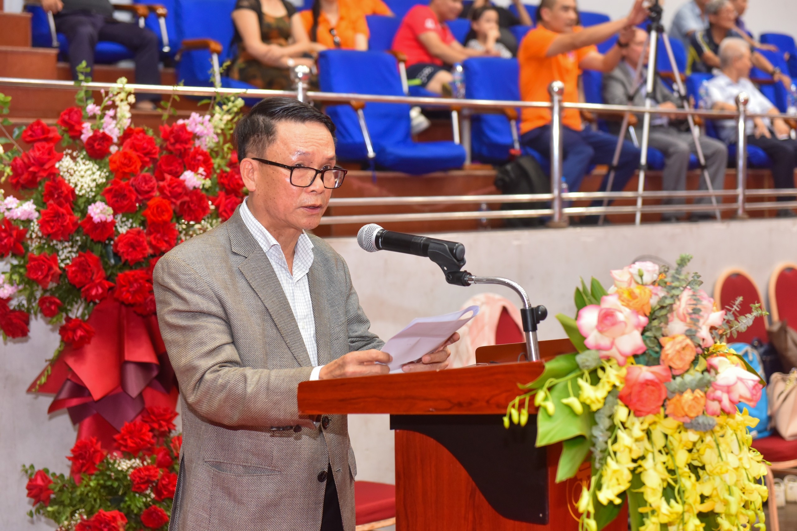 Đồng chí Nguyễn Đức Lợi - Phó Chủ tịch Thường trực Hội Nhà báo Việt Nam, Trưởng ban tổ chức Giải phát biểu bế mạc Giải