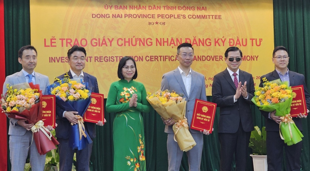 Đồng Nai: Thêm hơn 372 triệu USD vốn FDI cho các dự án mới và tăng vốn