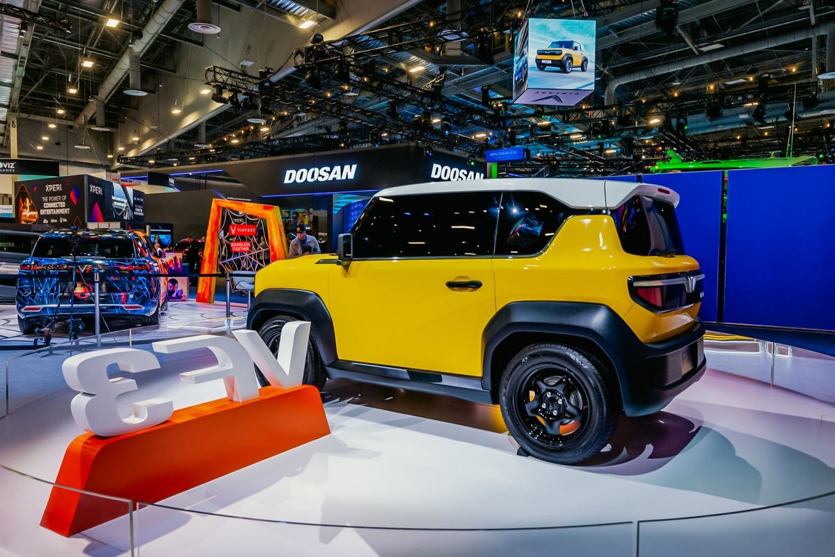 VF 3 có tầm di chuyển đến 210 km mỗi lần sạc đầy VF 3 có tầm di chuyển đến 210 km mỗi lần sạc đầy