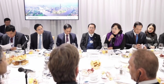 Thống đốc NHNN Nguyễn Thị Hồng tham dự Diễn đàn Kinh tế Thế giới (WEF) thường niên năm 2024
