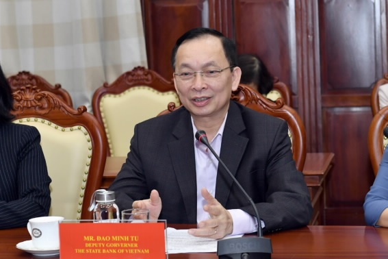 Phó Thống đốc Đào Minh Tú tiếp Tổ chức Developpement International Desjardins (DID)