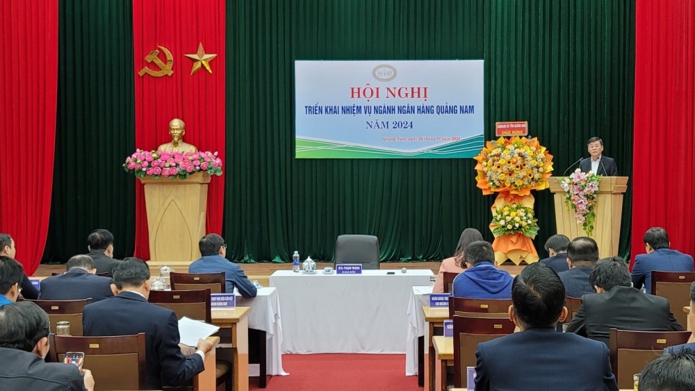 Ngành ngân hàng tỉnh Quảng Nam triển khai nhiệm vụ năm 2024