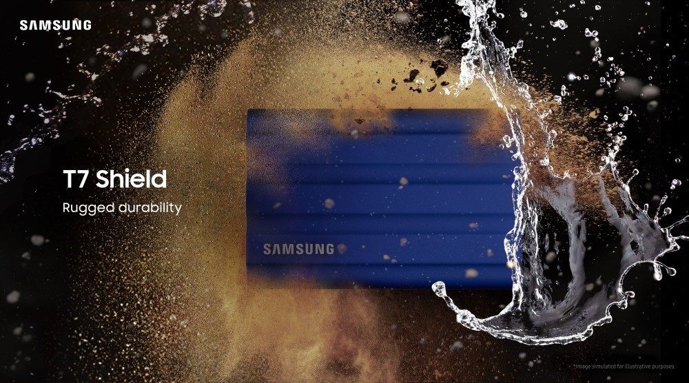 Samsung mở bán ổ cứng di động SSD T7 Sheild 1 TB, giá từ 3,3 triệu đồng