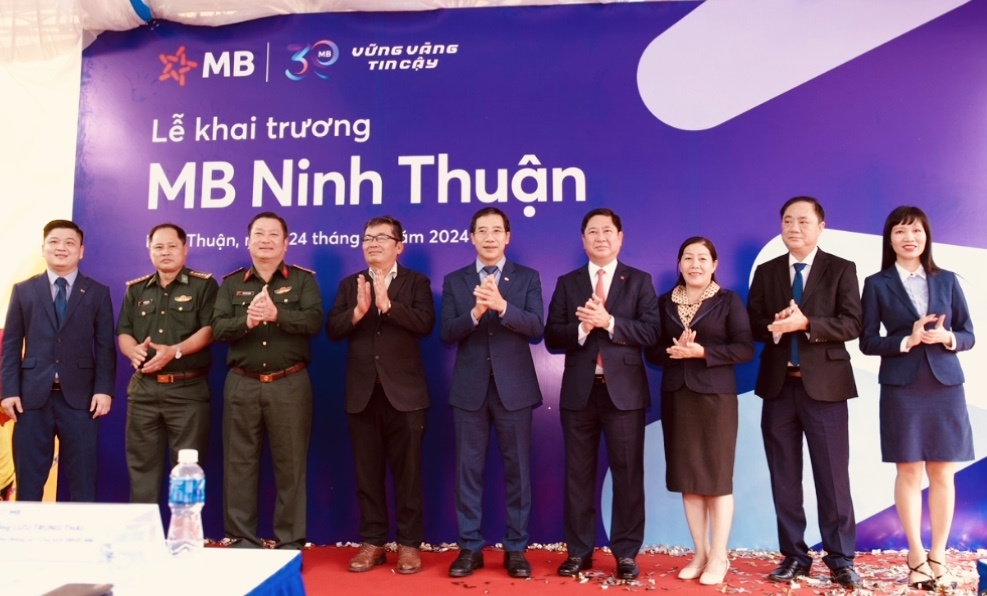Ngân hàng Quân Đội khai trương chi nhánh tại Ninh Thuận