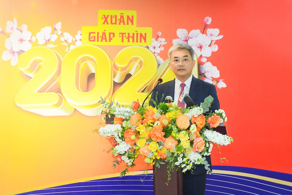 Chủ tịch HĐQT Co-opBank Nguyễn Quốc Cường báo cáo