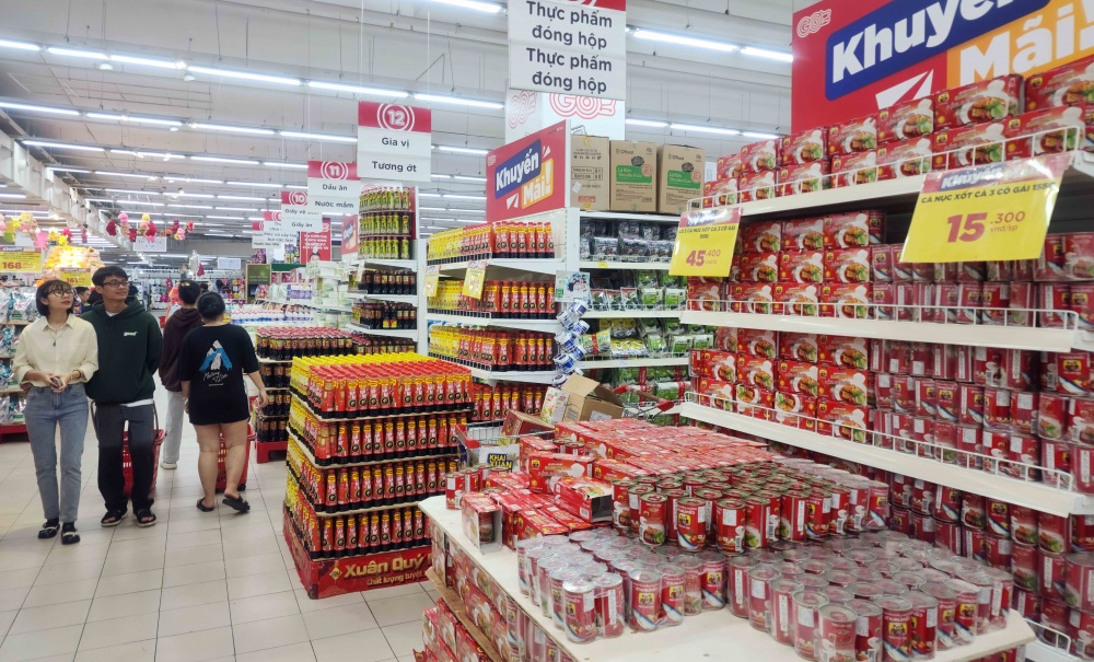 Đà Nẵng: Sức mua tăng mạnh trong dịp Tết Nguyên đán Giáp Thìn