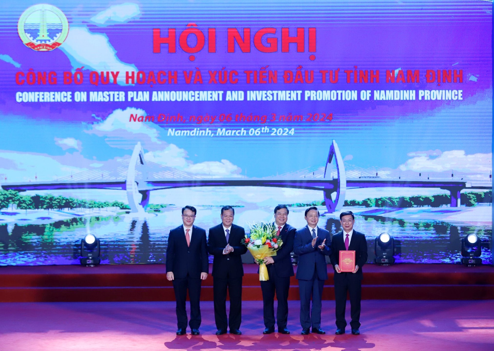 Nam Định là trung tâm phát triển của vùng Nam Đồng bằng sông Hồng vào năm 2030