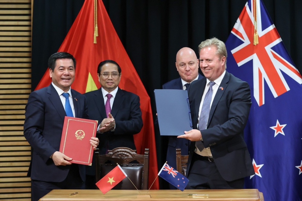 Việt Nam - New Zealand hướng tới mục tiêu kim ngạch 2 tỷ USD