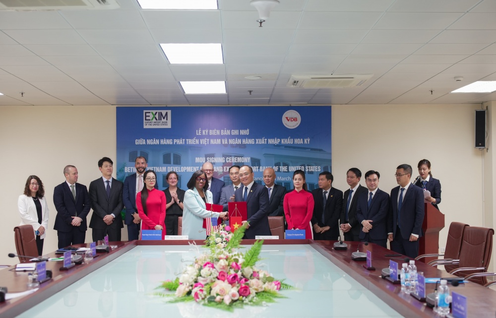 Ngân hàng Xuất - Nhập khẩu Hoa Kỳ ký Biên bản ghi nhớ trị giá 500 triệu USD với Ngân hàng Phát triển Việt Nam