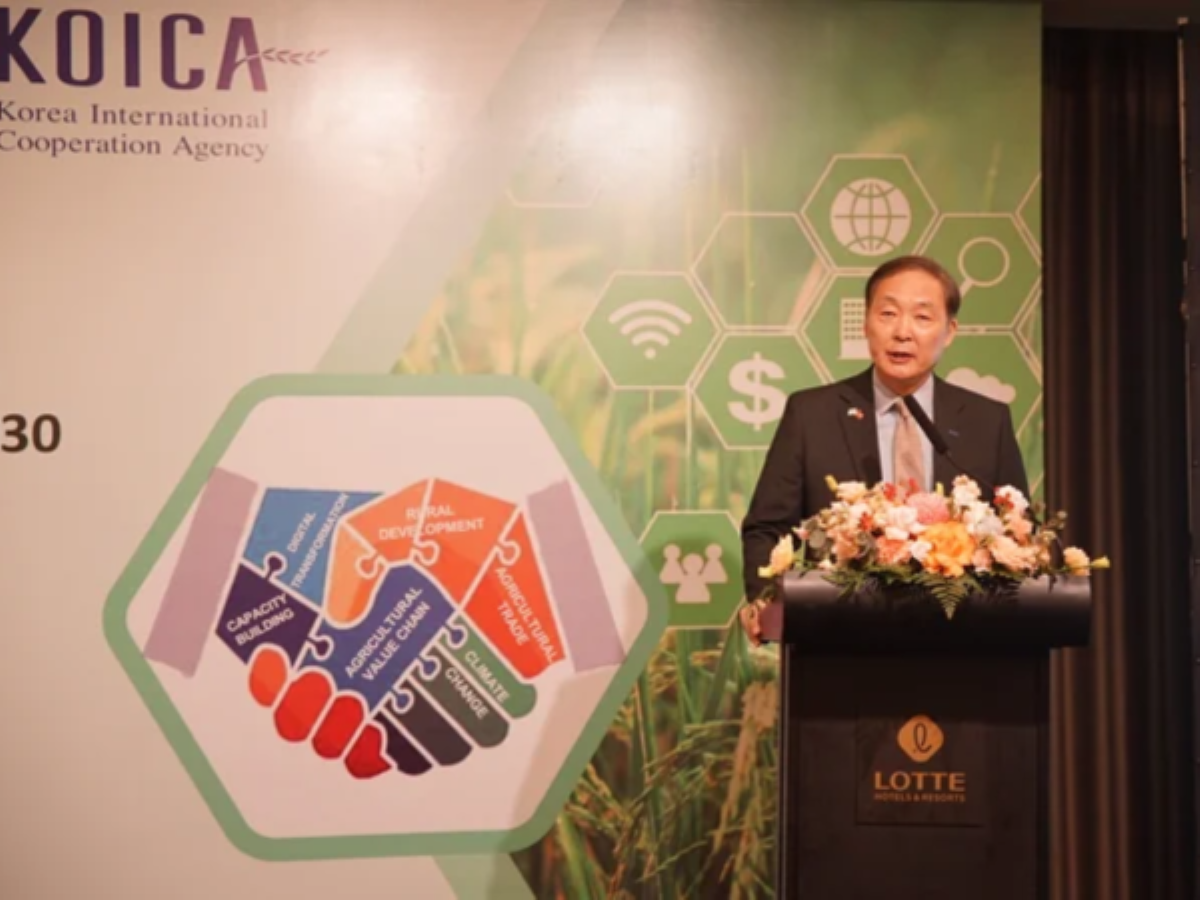 Ông Chang Won Sam - Chủ tịch Cơ quan hợp tác quốc tế Hàn Quốc (KOICA) cho biết, KOICA sẽ tiếp tục hỗ trợ phát triển nông nghiệp Việt Nam.