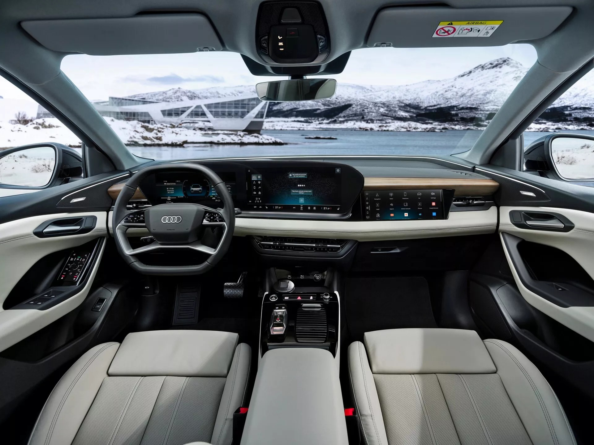 Audi Q6 e-tron 2025 ra mắt, khai mở một phần ngôn ngữ thiết kế mới - Ảnh 3.