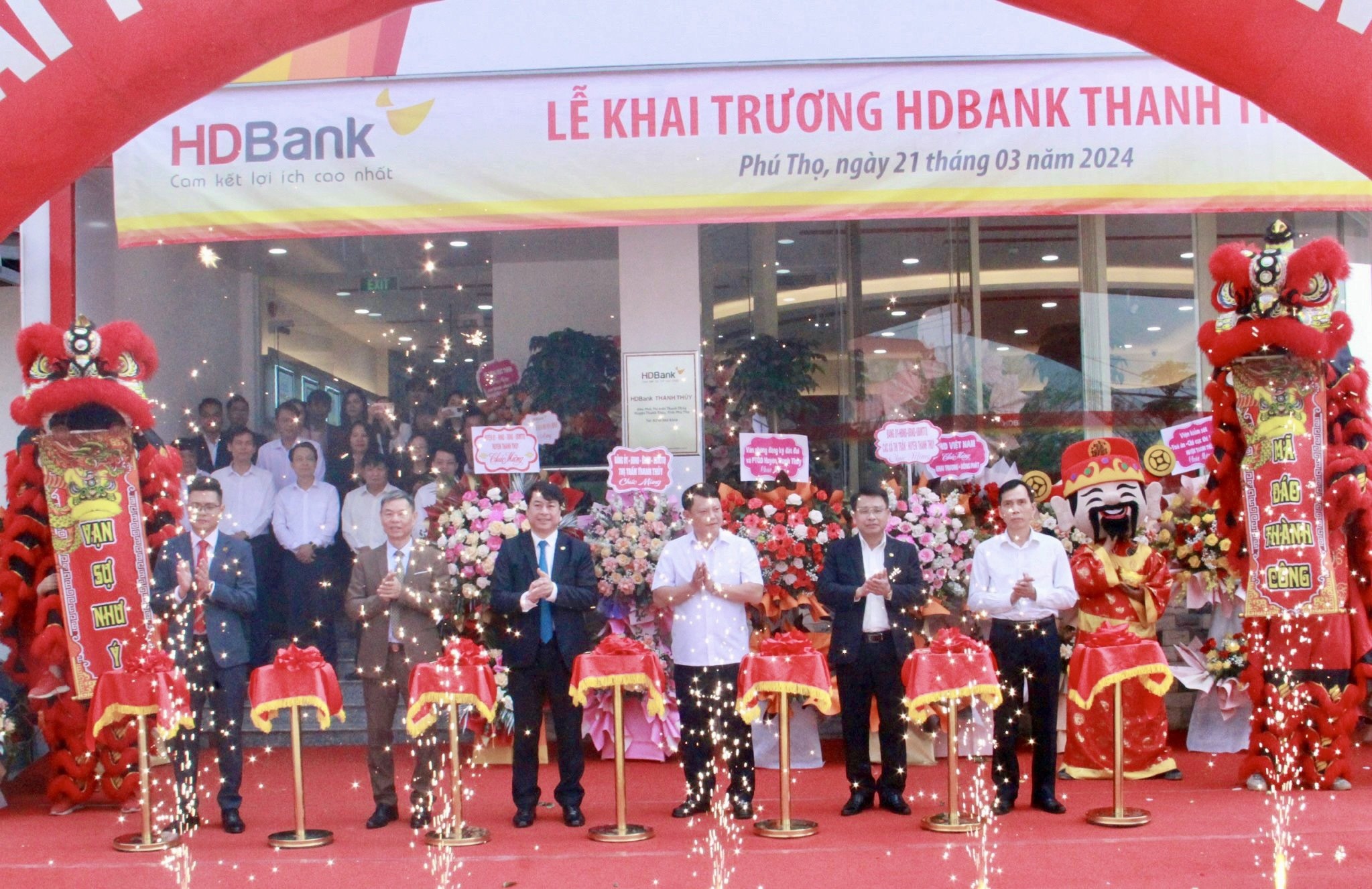 HDBank mở thêm điểm giao dịch tại vùng đất Tổ Hùng Vương