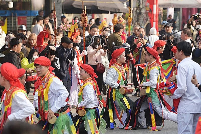 Hội làng Triều Khúc  huyện Thanh Trì Hà Nội  được công nhận là Di sản văn hóa phi vật thể cấp quốc gia