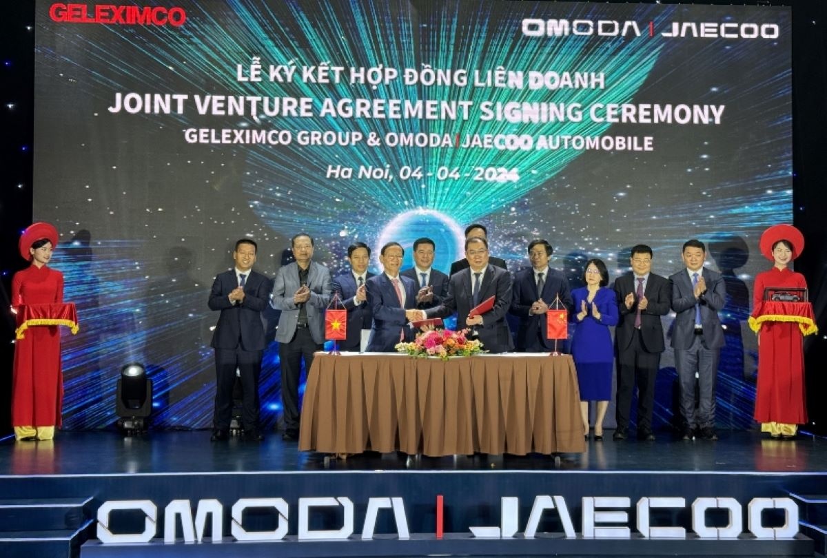 Sự hợp tác giữa Geleximco và Omoda & Jaecoo sẽ thúc đẩy hơn nữa sự phát triển chất lượng cao của ngành sản xuất ô tô trong nước.