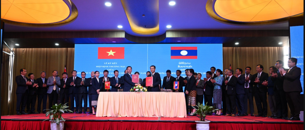 Thúc đẩy hợp tác công nghiệp, thương mại giữa hai nước Việt Nam - Lào