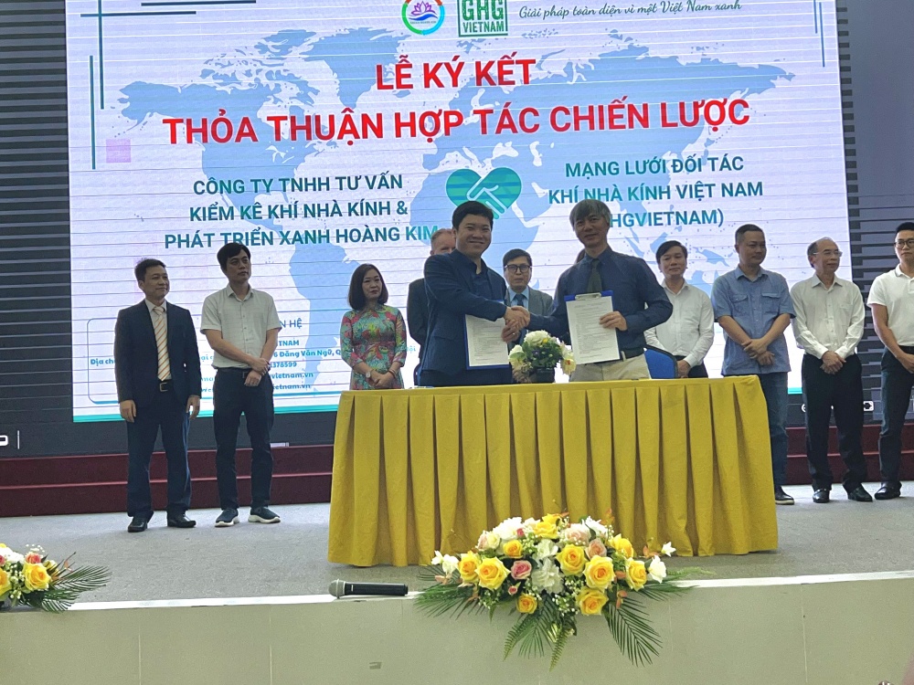 Ra mắt Mạng lưới đối tác khí nhà kính Việt Nam