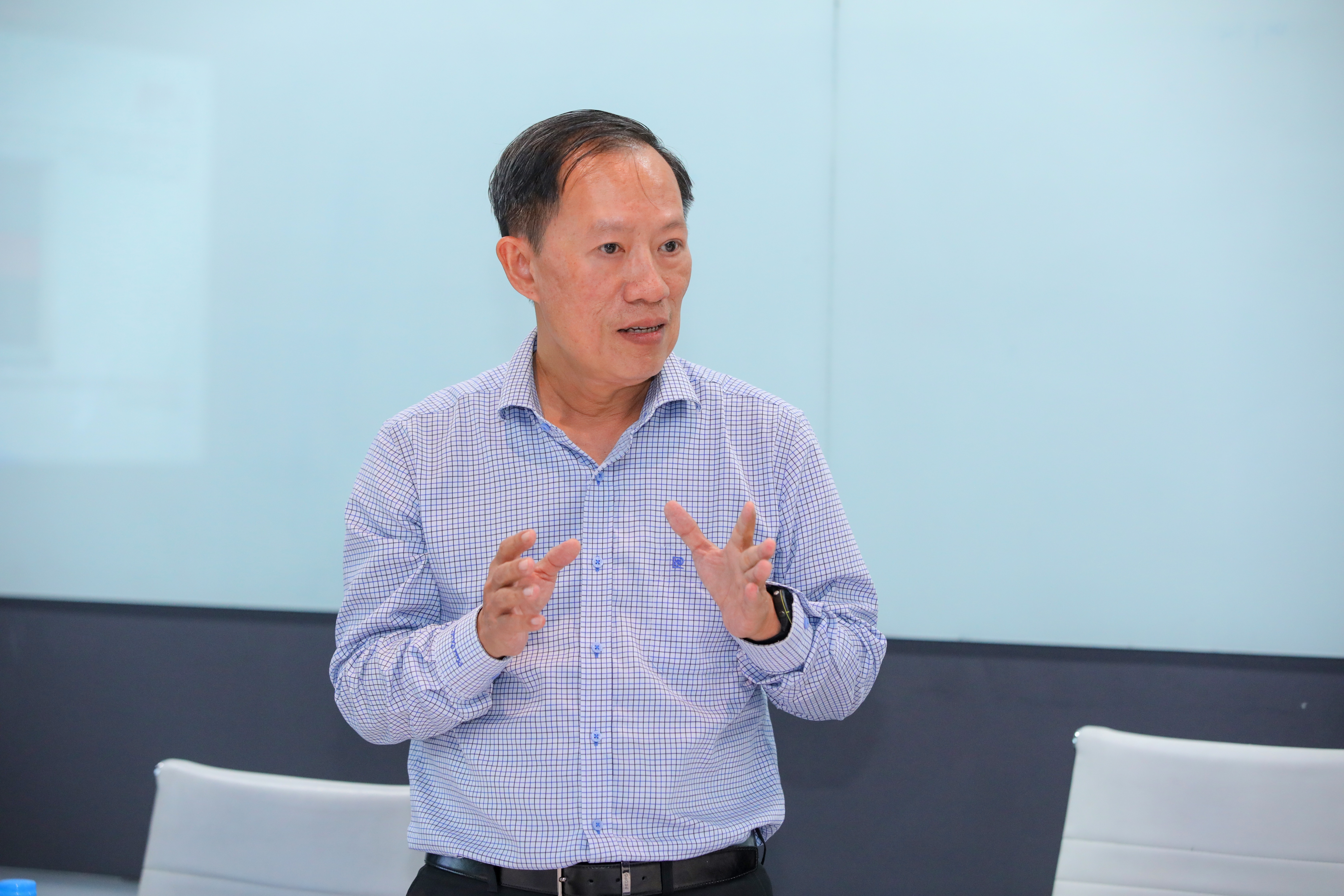 Ông Nguyễn Hoàng Bảo - Trưởng Ban Công nghệ thông tin Tổng công ty Dầu PVOIL