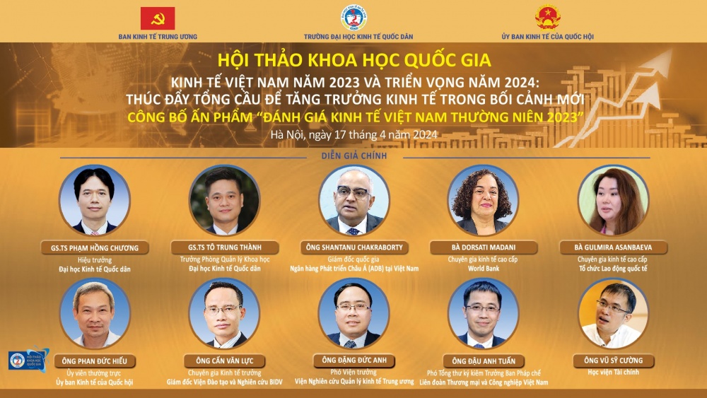 Sắp Công bố Ấn phẩm Đánh giá Kinh tế Việt Nam thường niên 2023
