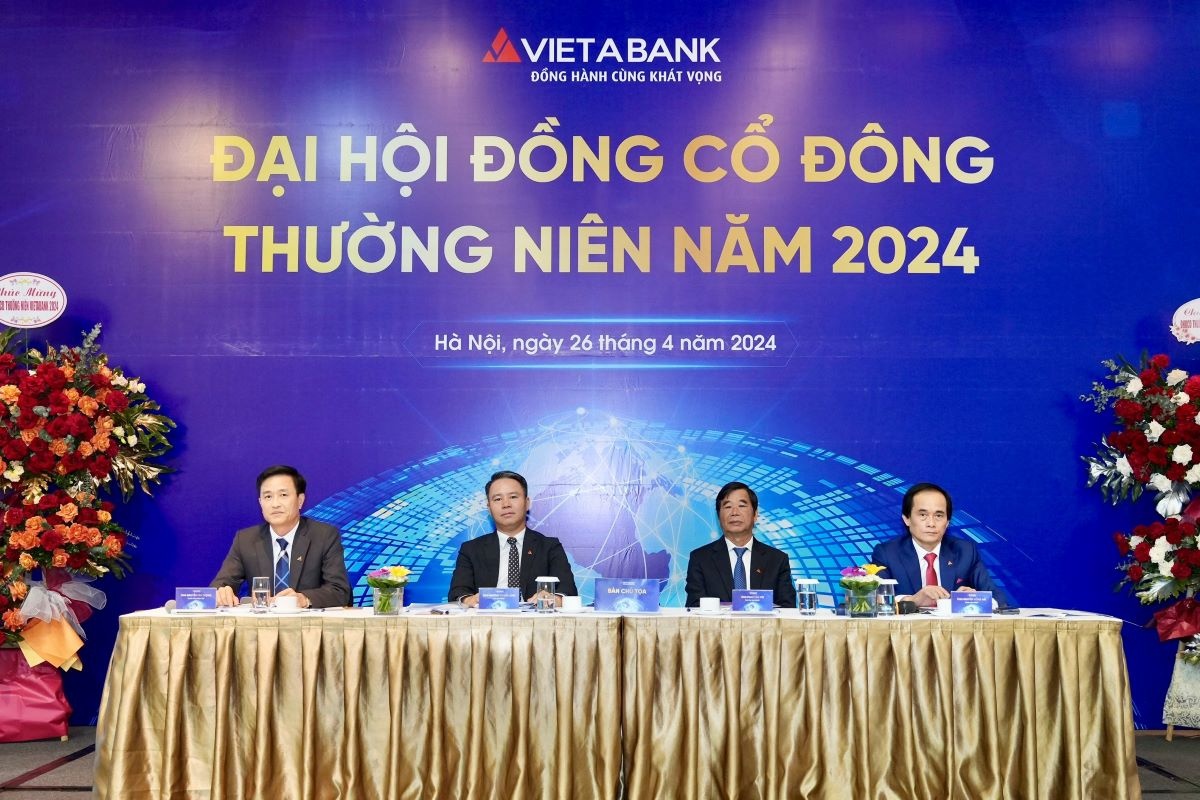 ĐHĐCĐ VietABank thông qua phương án tăng vốn điều lệ