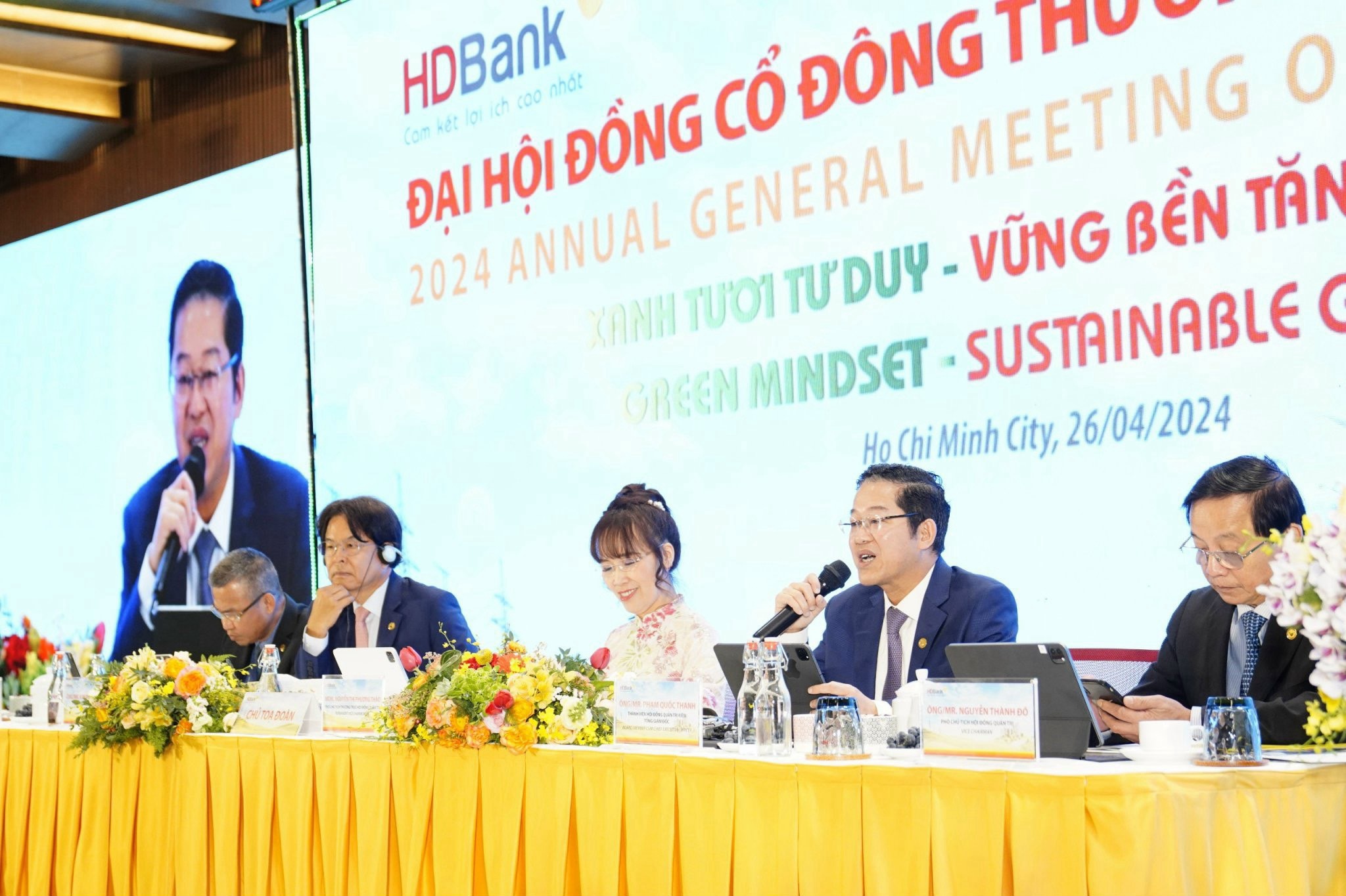 HDBank đặt mục tiêu lợi nhuận 16.000 tỷ đồng, chia cổ tức 30%