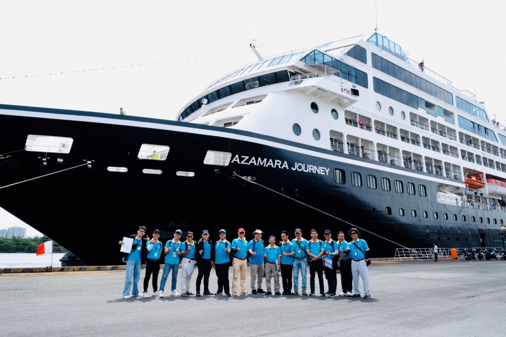 Lữ hành Saigontourist đón 9.000 du khách tàu biển quốc tế