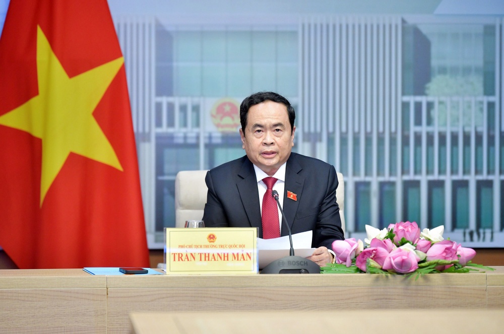 Phân công ông Trần Thanh Mẫn, Phó Chủ tịch Thường trực Quốc hội điều hành hoạt động của Ủy ban Thường vụ Quốc hội và Quốc hội