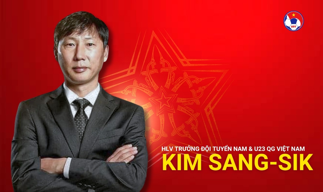 Ông Kim Sang-sik chính thức trở thành tân HLV trưởng Đội tuyển Việt Nam