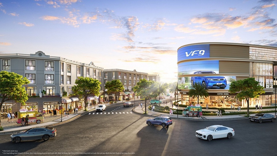 Phân khu Đảo Vua nằm kế cận “thiên đường hàng hiệu” Vincom Mega Mall