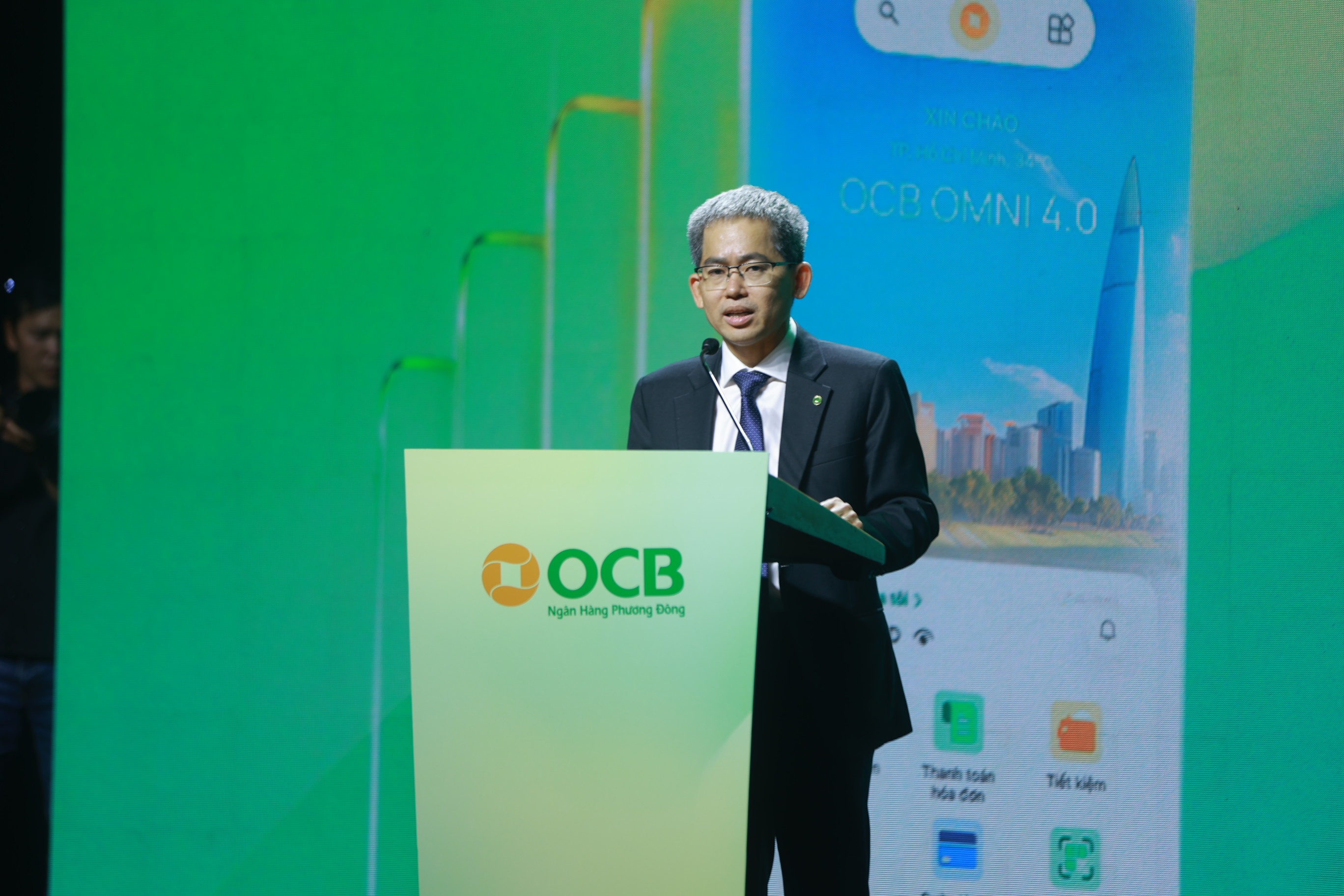 Ông Phạm Hồng Hải – Quyền Tổng Giám đốc OCB phát biểu tại sự kiện