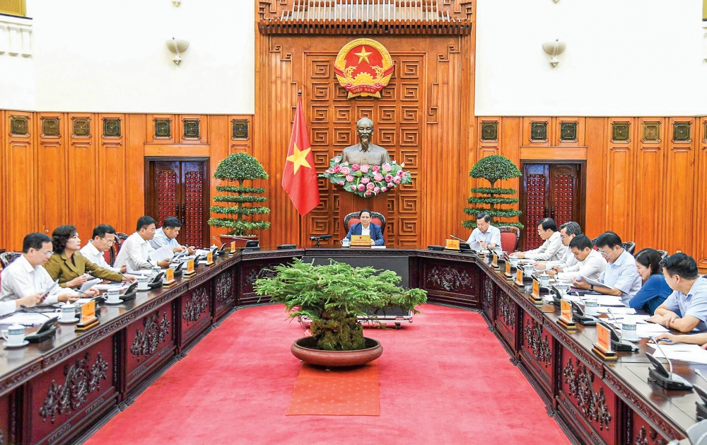 Thủ tướng Chính phủ Phạm Minh Chính chủ trì cuộc họp