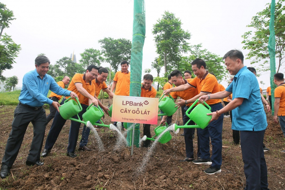 LPBank góp sức trồng 1 tỷ cây xanh, vì một Việt Nam xanh