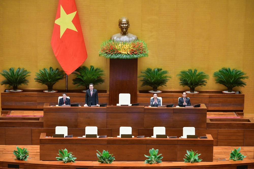 Phó Chủ tịch thường trực QUốc hội Trần Thanh Mẫn khai mạc kỳ họp