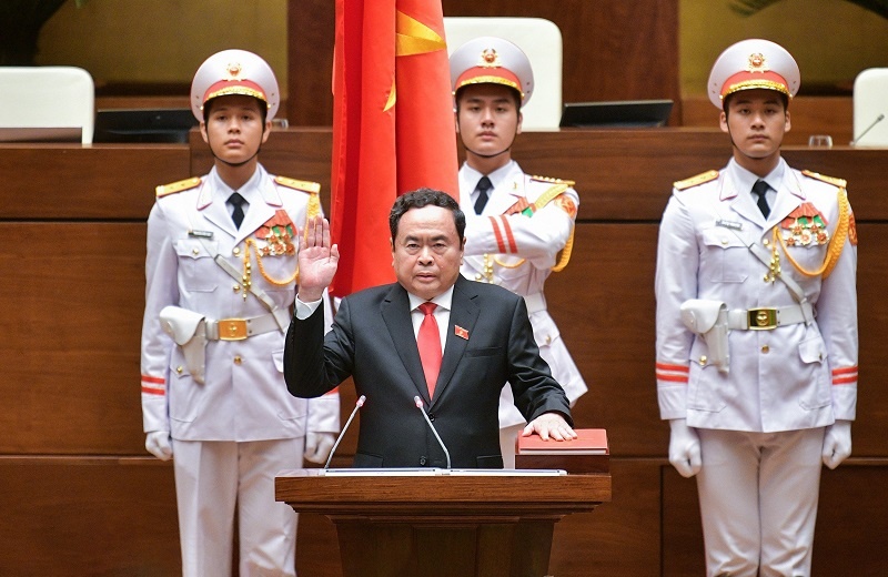 Ông Trần Thanh Mẫn chính thức được bầu giữ chức Chủ tịch Quốc hội