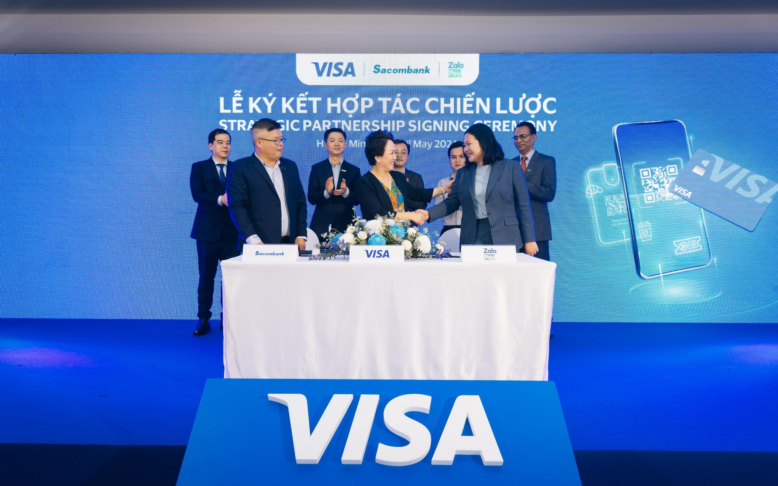 Công ty thanh toán điện tử Visa công bố hợp tác với 3 ví điện tử phổ biến hàng đầu tại Việt Nam – MoMo, VNPAY và ZaloPay