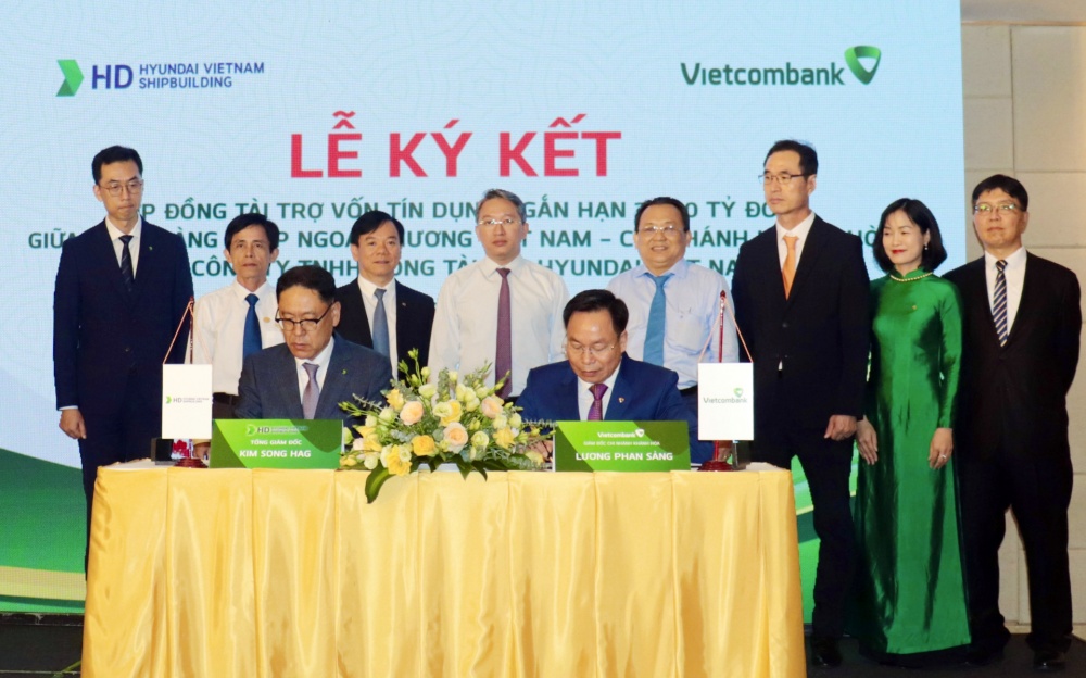 Vietcombank Khánh Hòa cấp tín dụng 3.800 tỷ đồng cho Đóng tàu HD Hyundai Việt Nam