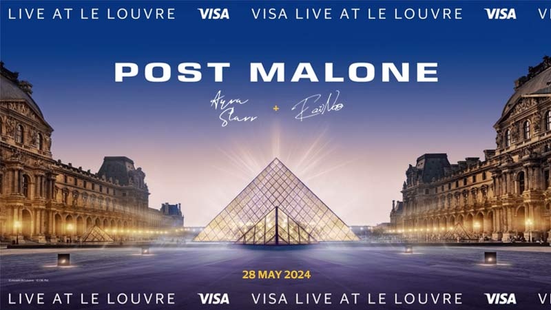 Visa khởi động Thế vận hội mùa hè với buổi hoà nhạc “Visa Live at le Louvre”