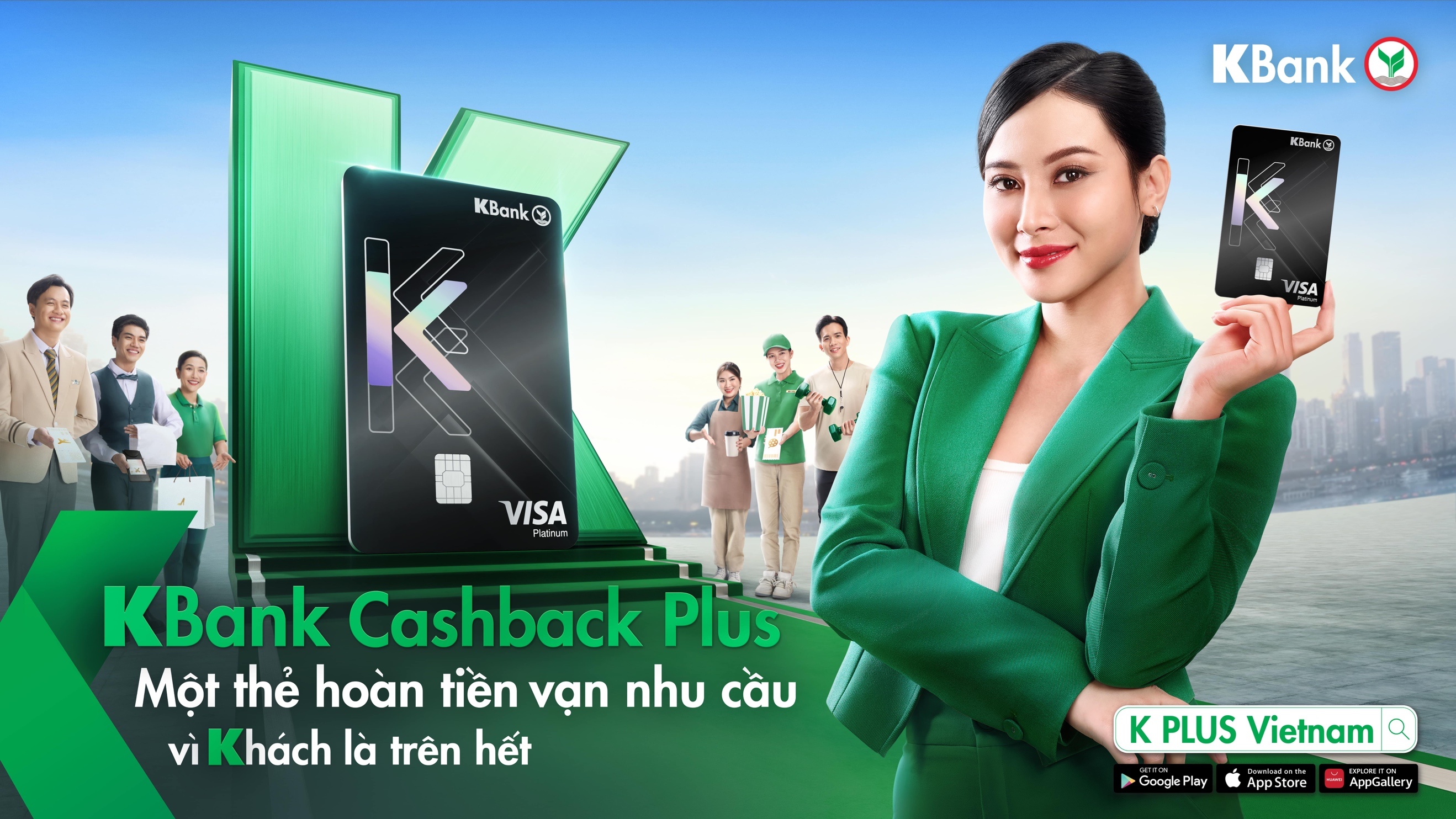 KBank Cashback Plus – Sản phẩm mới của KBank tại thị trường Việt Nam