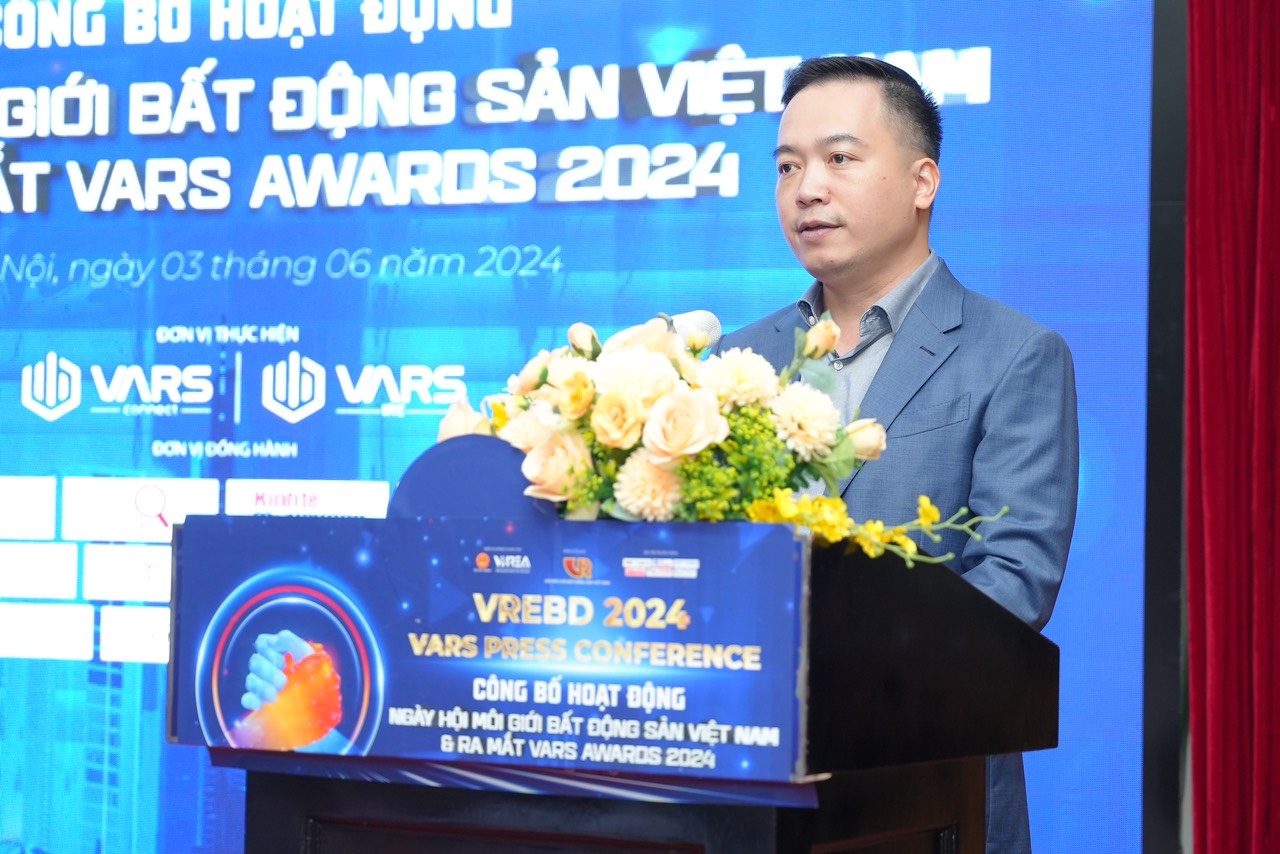 Ông Nguyễn Chí Thanh – Phó Chủ tịch Thường trực VARS phát biểu tại sự kiện