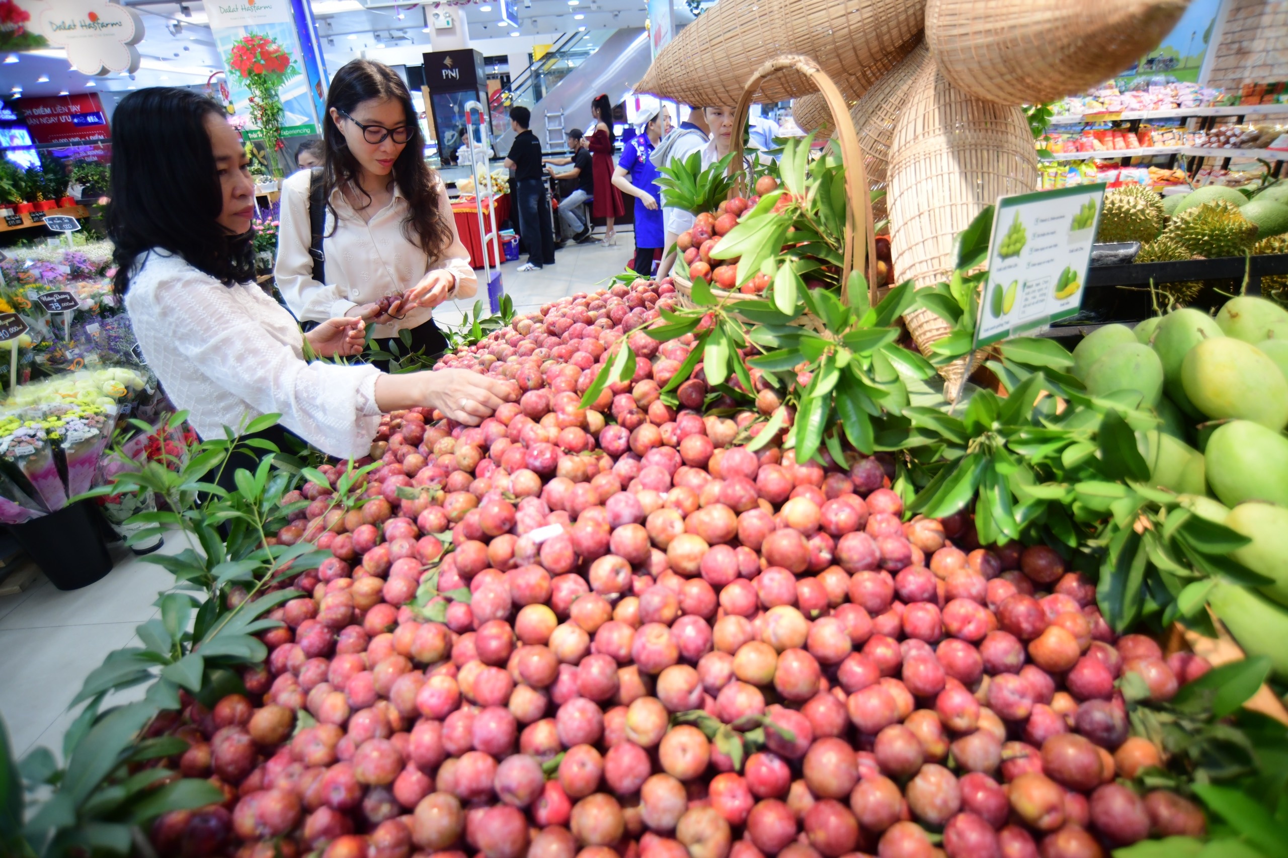 các sản phẩm của Việt Nam, từ nông sản đến hàng bách hóa, đã dần được đưa lên kệ hàng của Đại si chinh phục trái tim, khẩu vị của khách hàng trong khu vực vùng Vịnh và Ấn Độ