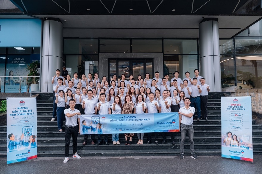 VietinBank Thăng Long lan tỏa chuyển đổi số qua “Chiến dịch Shop 365”