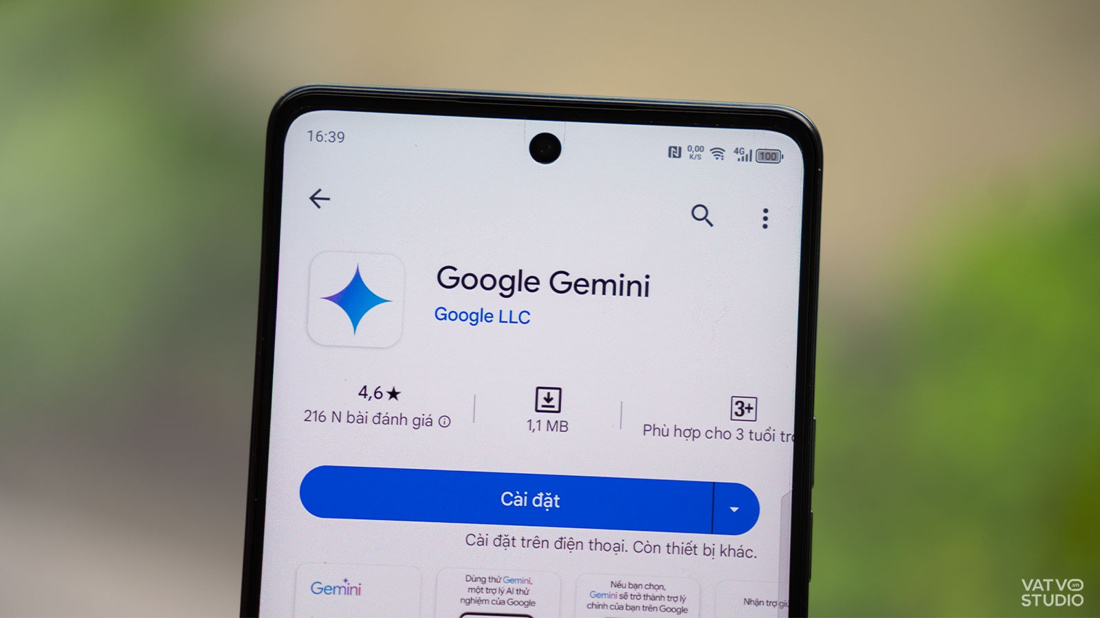 Trợ lý ảo Google Gemini đã có ứng dụng chính thức trên Android