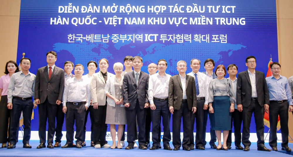 diễn đàn mở rộng hợp tác đầu tư ICT Hàn Quốc - Việt Nam khu vực miền Trung.