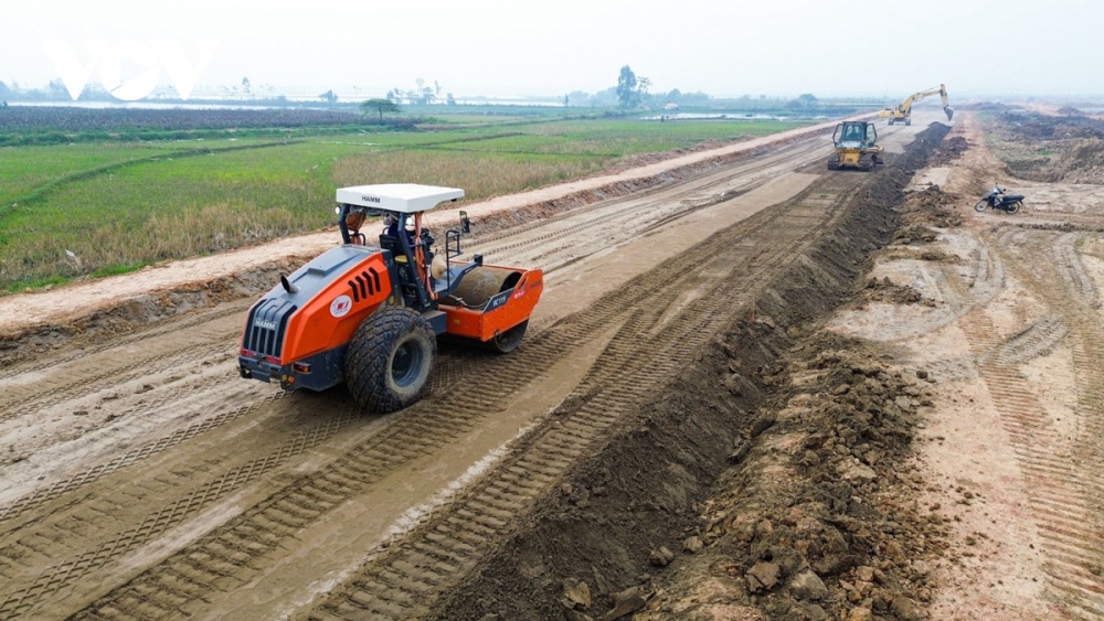 Thi công Dự án đường Vành đai 4 - Vùng Thủ đô Hà Nội