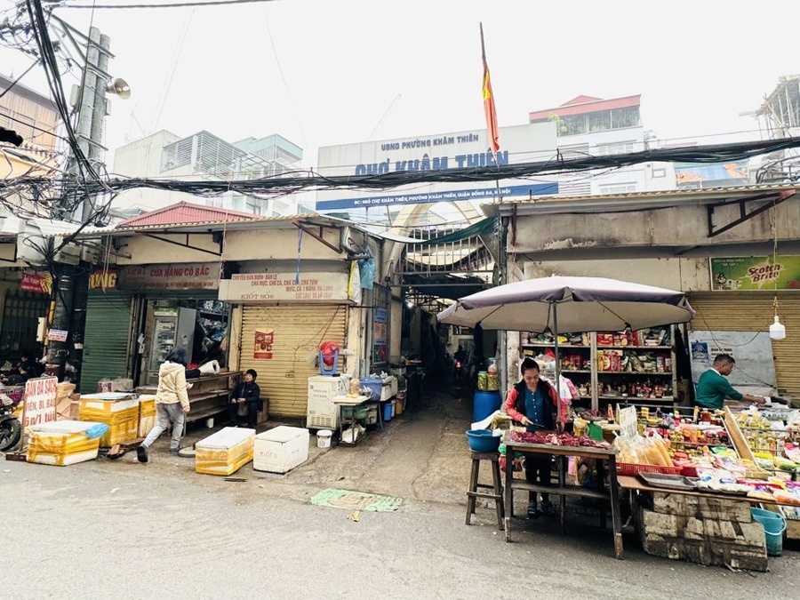 Hà Nội nâng cấp xây mới hệ thống chợ truyền thống