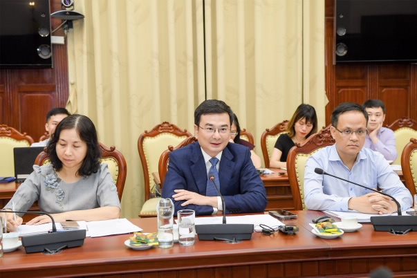 Phó Thống đốc Phạm Thanh Hà tiếp Đoàn Điều IV IMF
