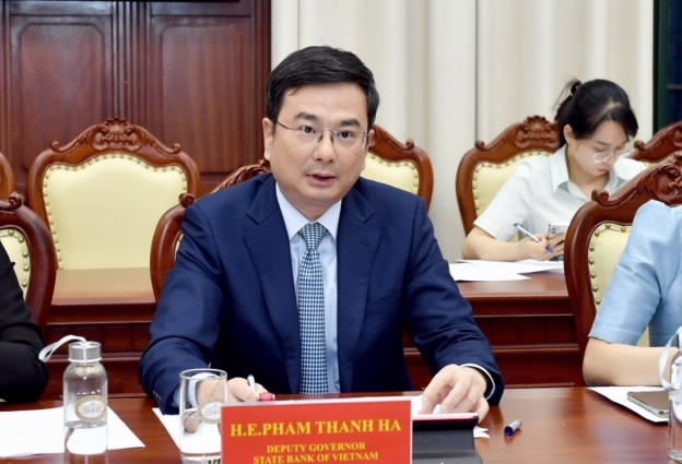Phó Thống đốc Phạm Thanh Hà tiếp Hội đồng Kinh doanh châu Âu - ASEAN