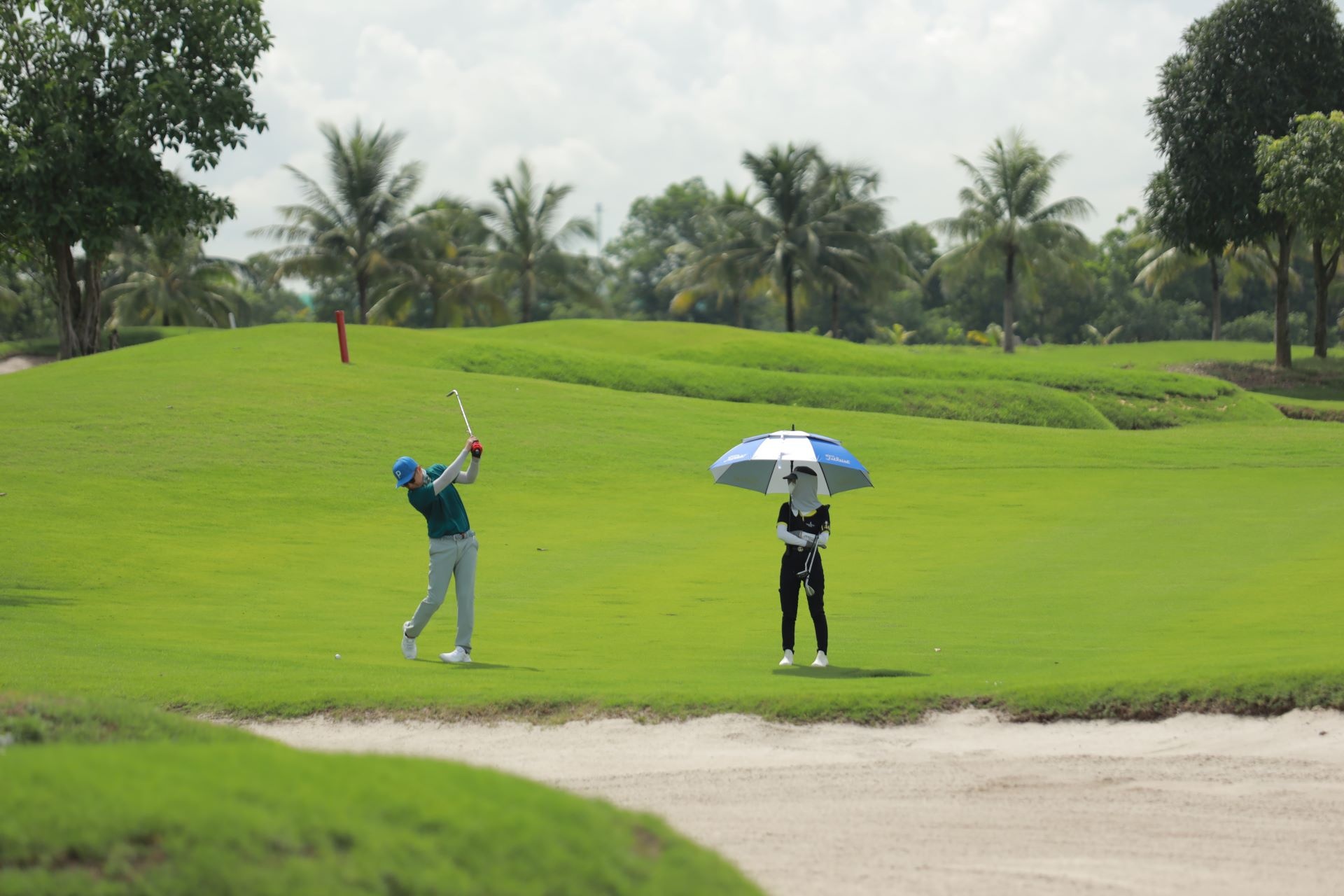 “Vinhomes Golf Tournament 2024” diễn ra tại sân Hồ có cảnh quan tuyệt đẹp trên đảo Vũ Yên