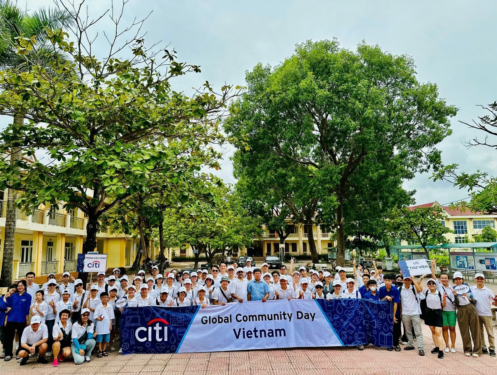 Citi Việt Nam nỗ lực trồng cây, hướng đến mục tiêu chống biến đổi khí hậu